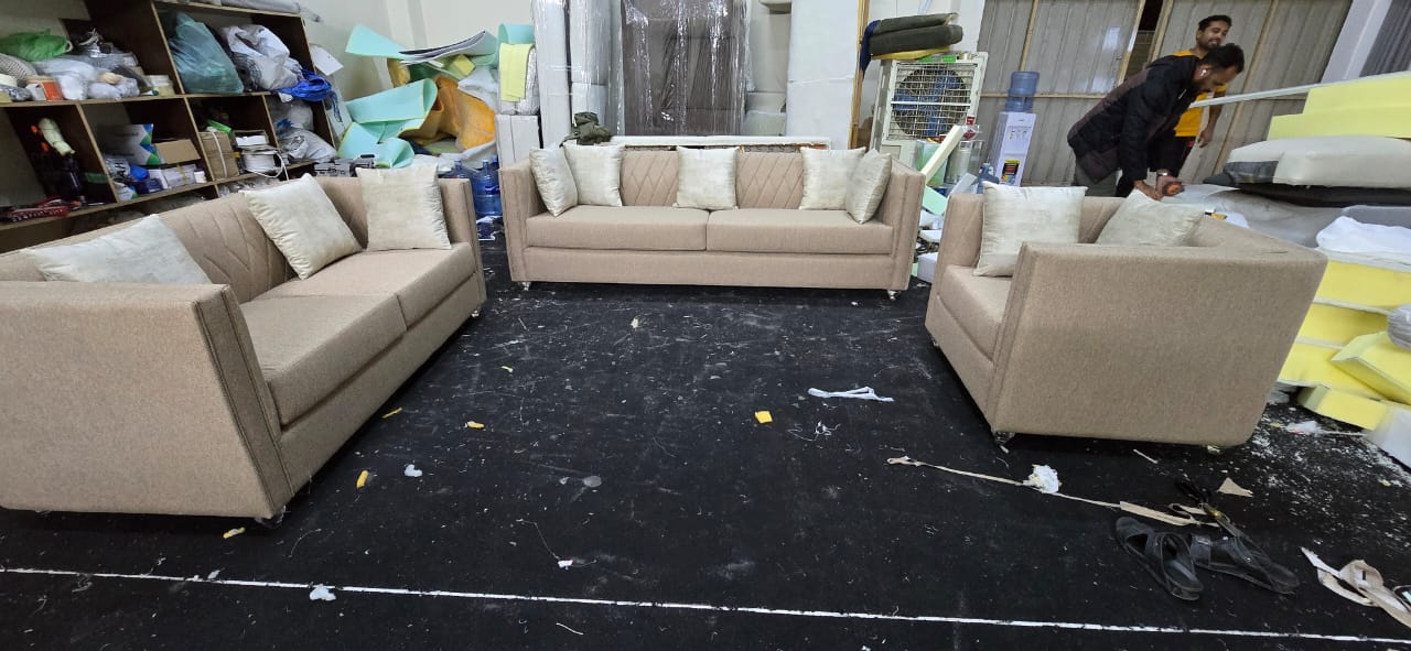 Light brown sofa