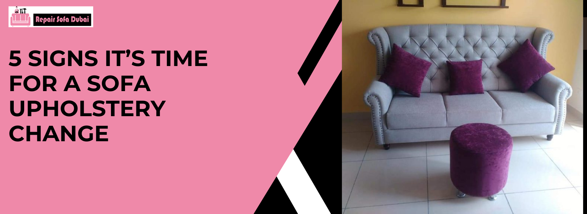 5 Signs It’s Time for a Sofa Upholstery Change