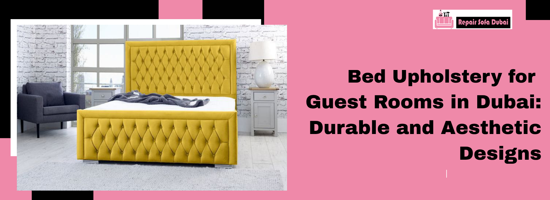 Bed Upholstery for Guest Rooms in Dubai: Durable and Aesthetic Designs