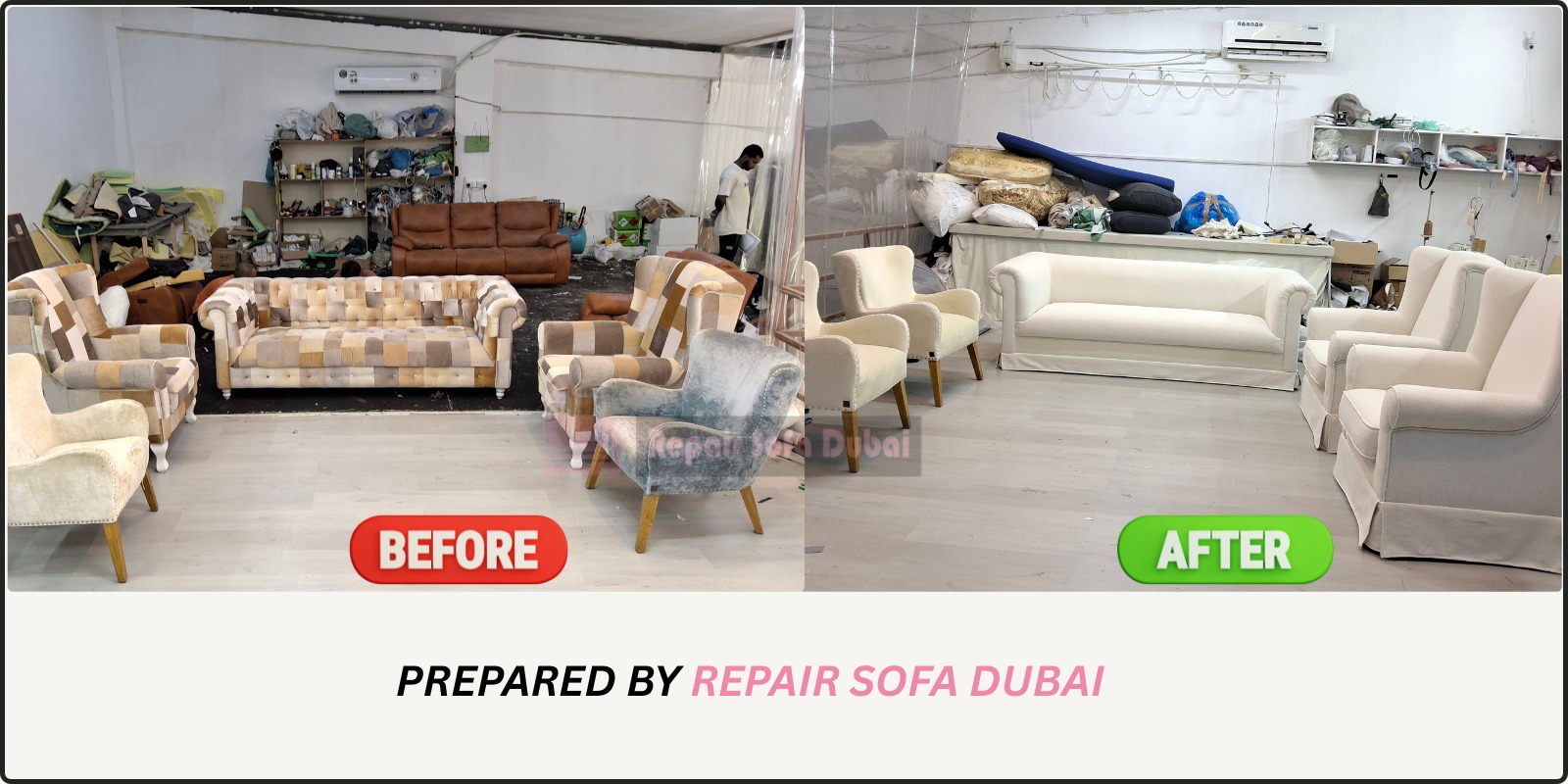 sofa and chair upholsetry